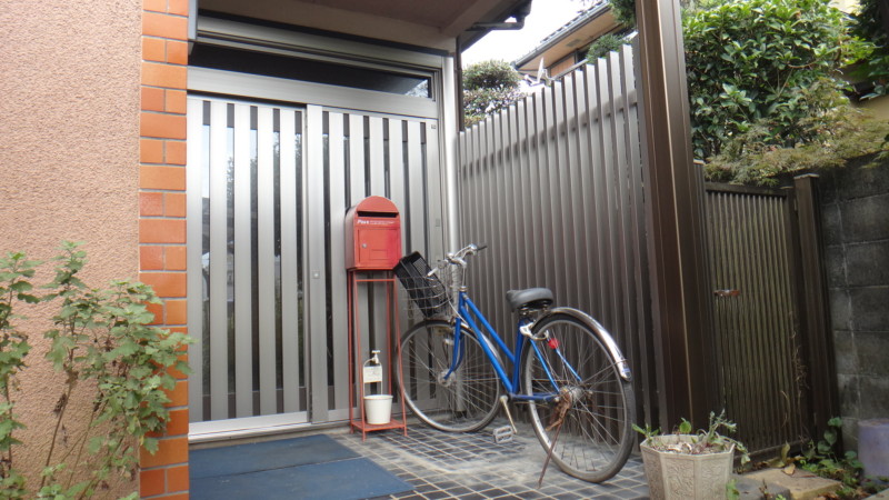 熊本装新　施工実績　玄関サッシ取替え