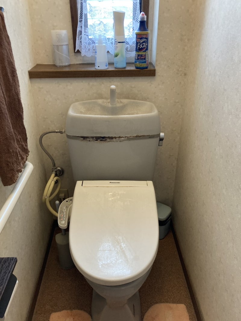 トイレ取替前