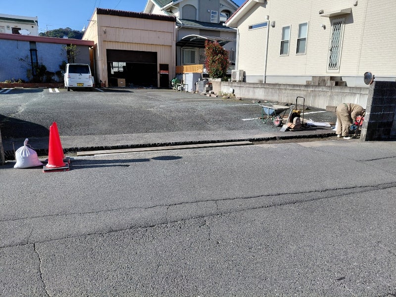 カーゲート着工中