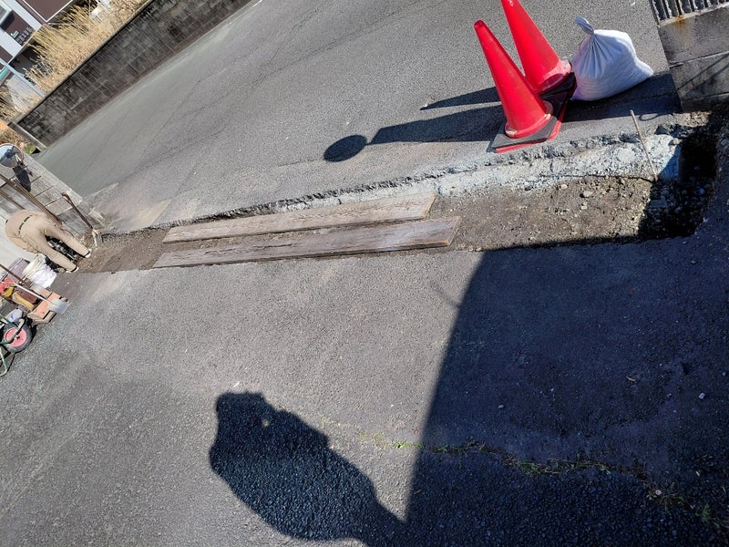 カーゲート着工中