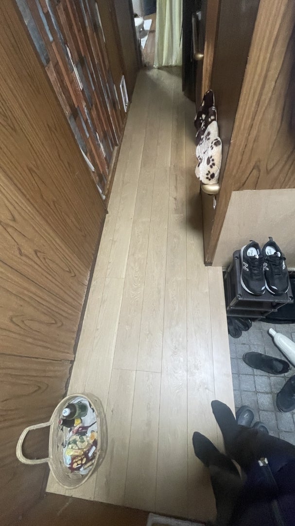 床ﾌﾛｱ張　着工後